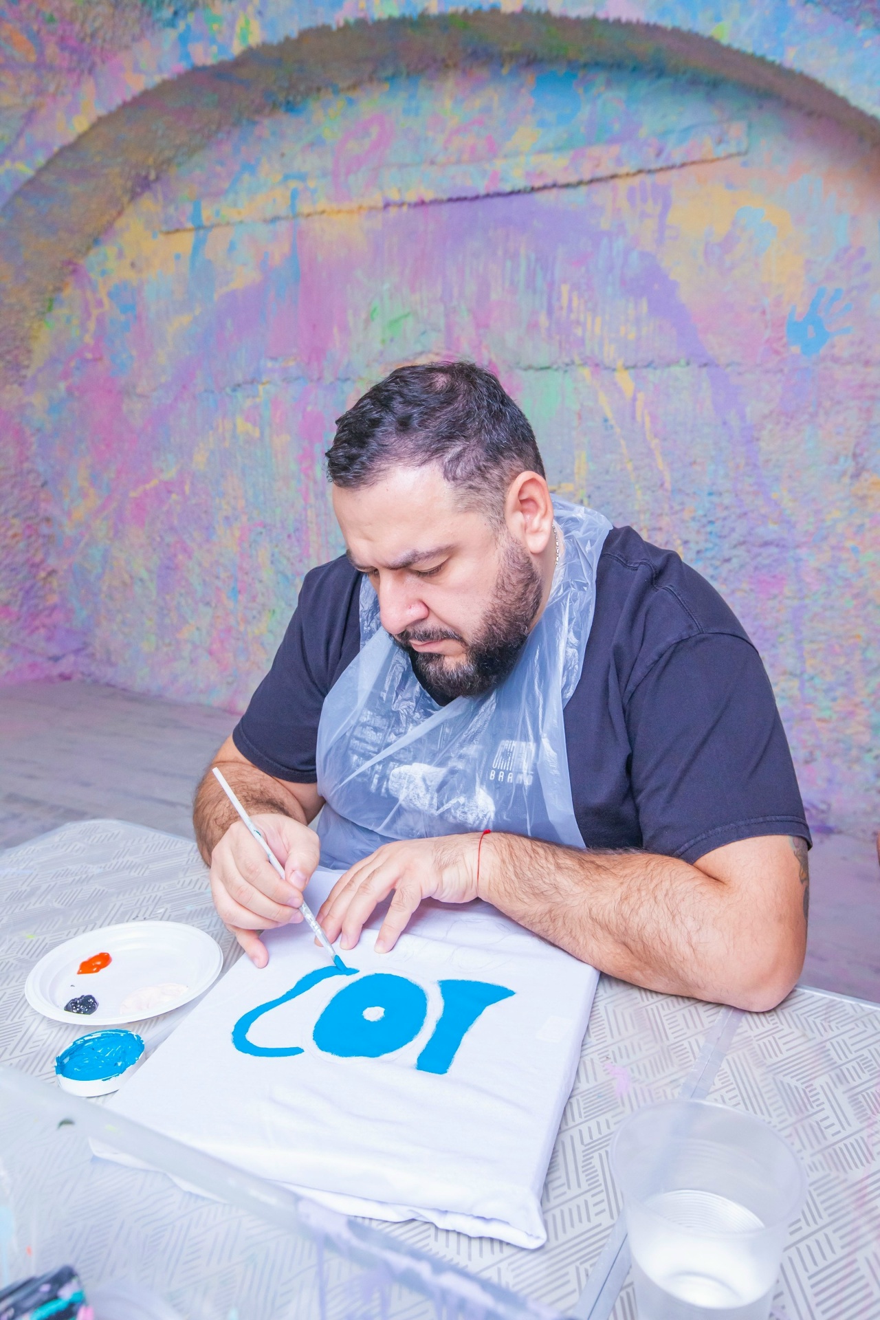 Интерьерная картина в лаб оф арт фото