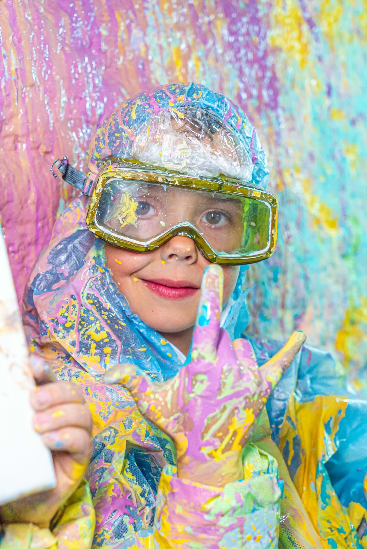 Арт-обстрел в лаб оф арт фото