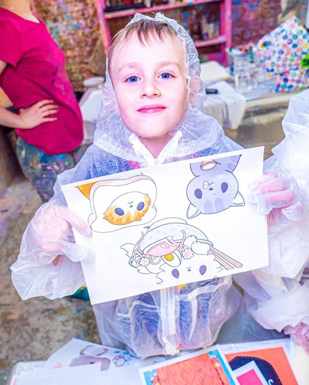 Роспись текстиля в лаб оф арт фото