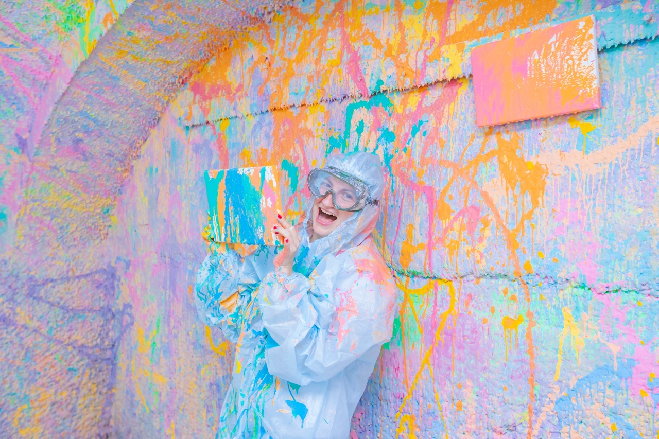 Арт-обстрел в лаб оф арт фото